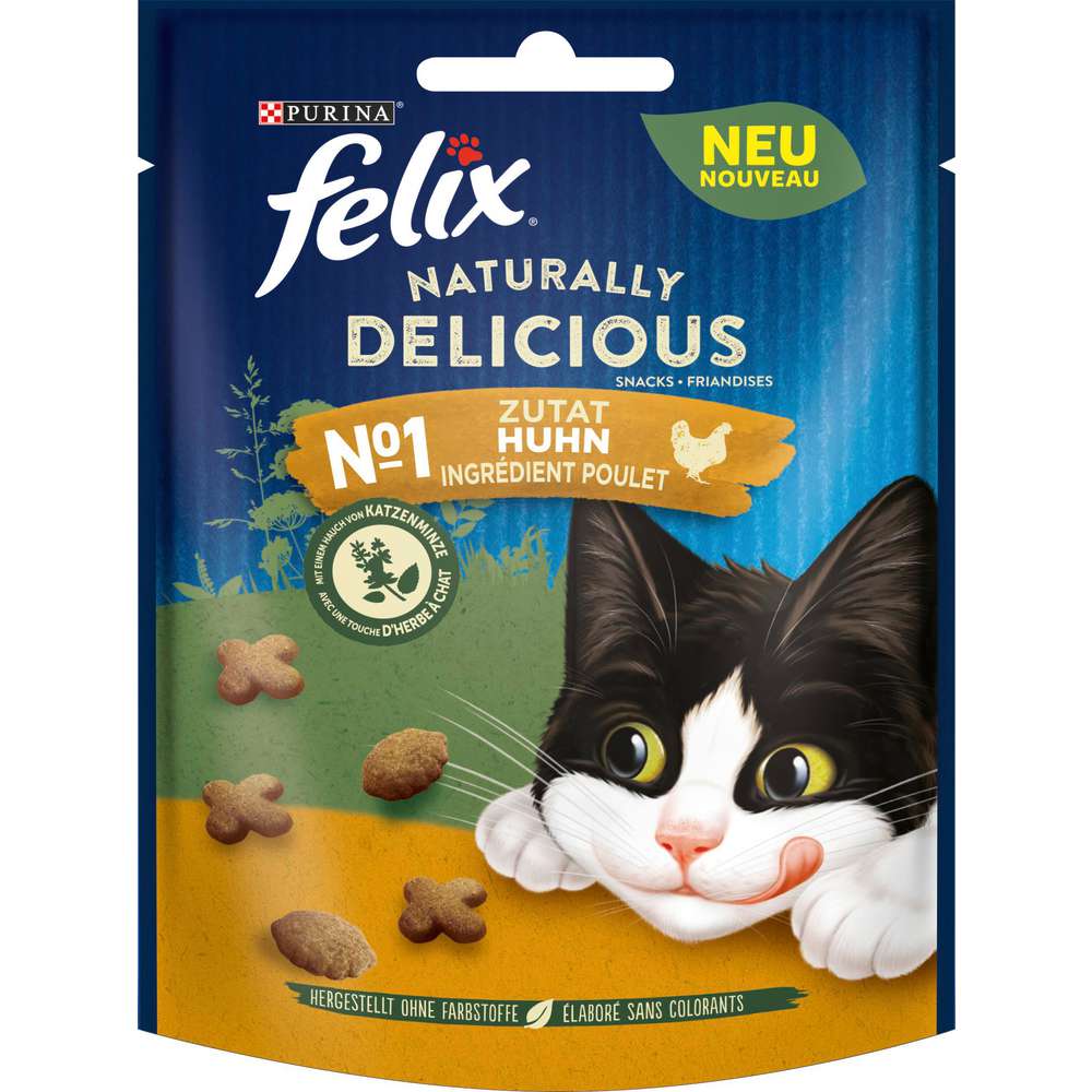 Produktabbildung Felix Katzen-Snack Huhn