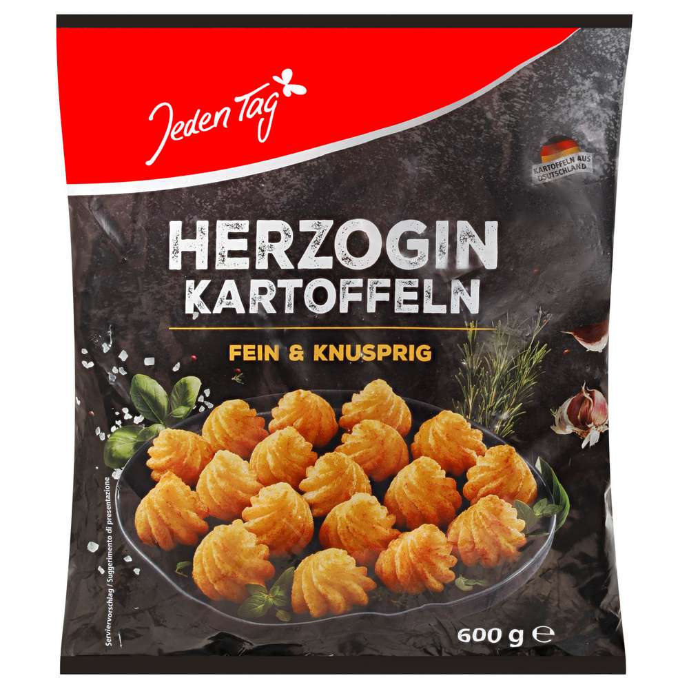 Produktabbildung Jeden Tag Herzoginkartoffeln