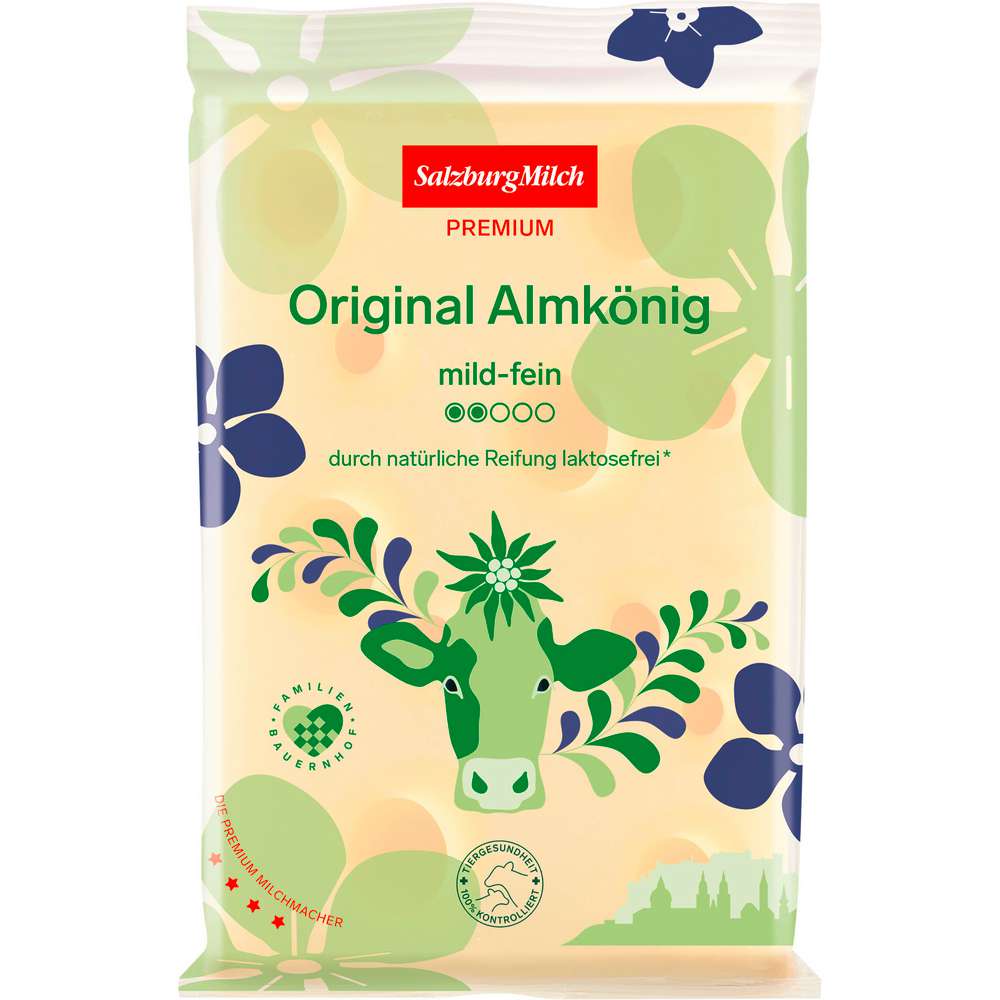 Produktabbildung Salzburgmilch Premium Almkönig, mild-fein