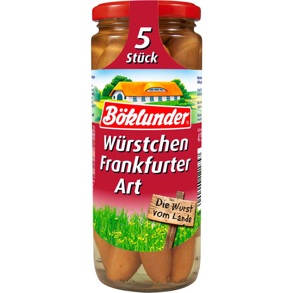 Produktabbildung Böklunder Würstchen, Frankfurter Art