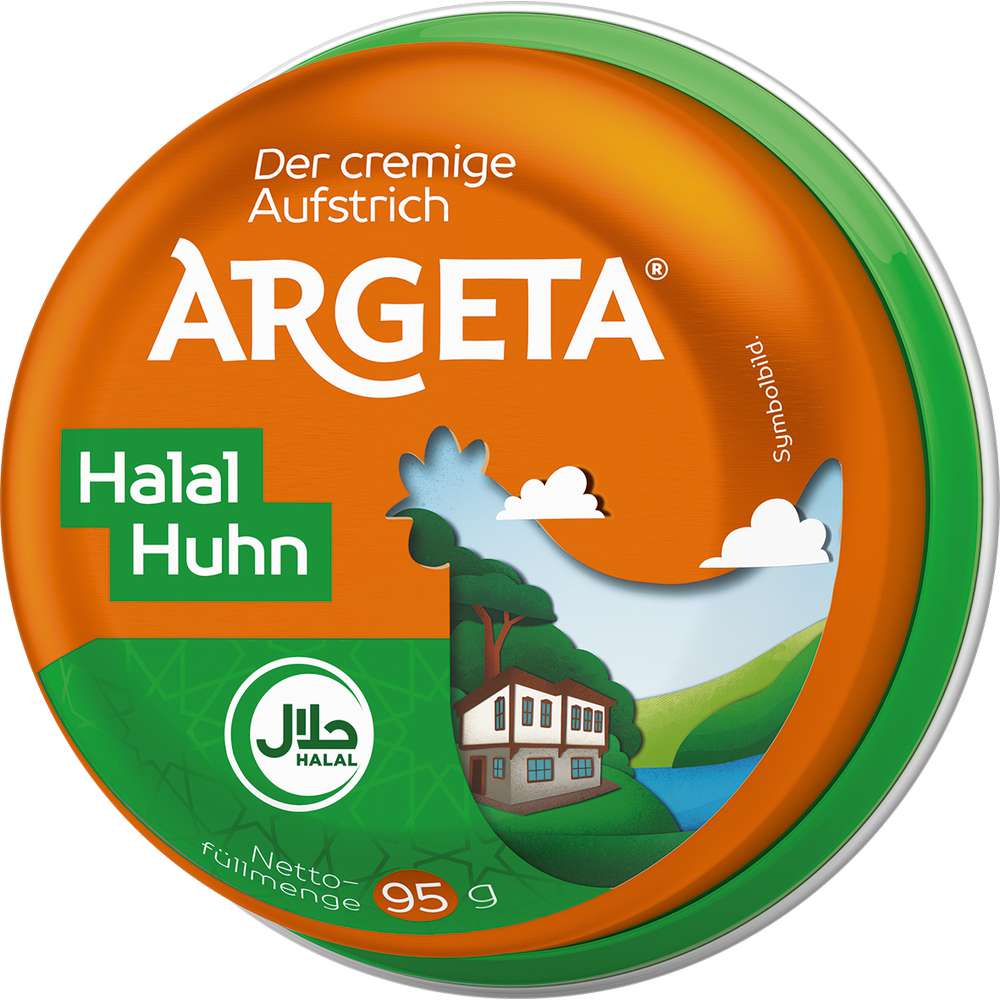 Produktabbildung Argeta Geflügelaufstrich, Halal