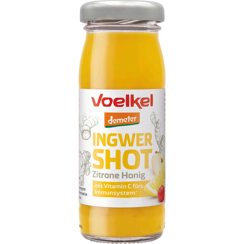 Produktabbildung Voelkel Ingwer Shot Zitrone-Honig