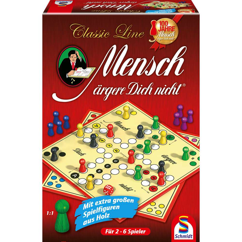 Produktabbildung Schmidt Spiele Mensch ärgere dich nicht!, Classic Line 