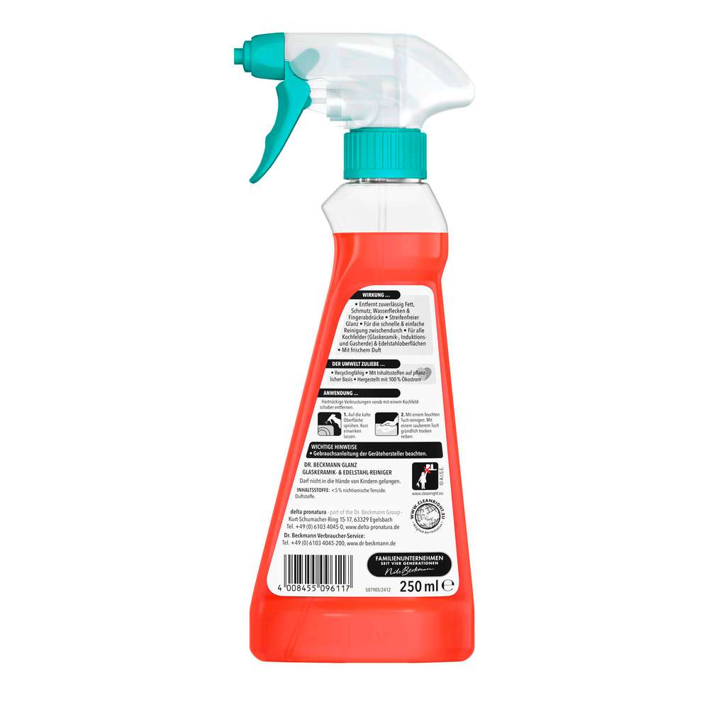 Produktabbildung Dr. Beckmann Glaskeramik-und Edelstahlreiniger, Glanz