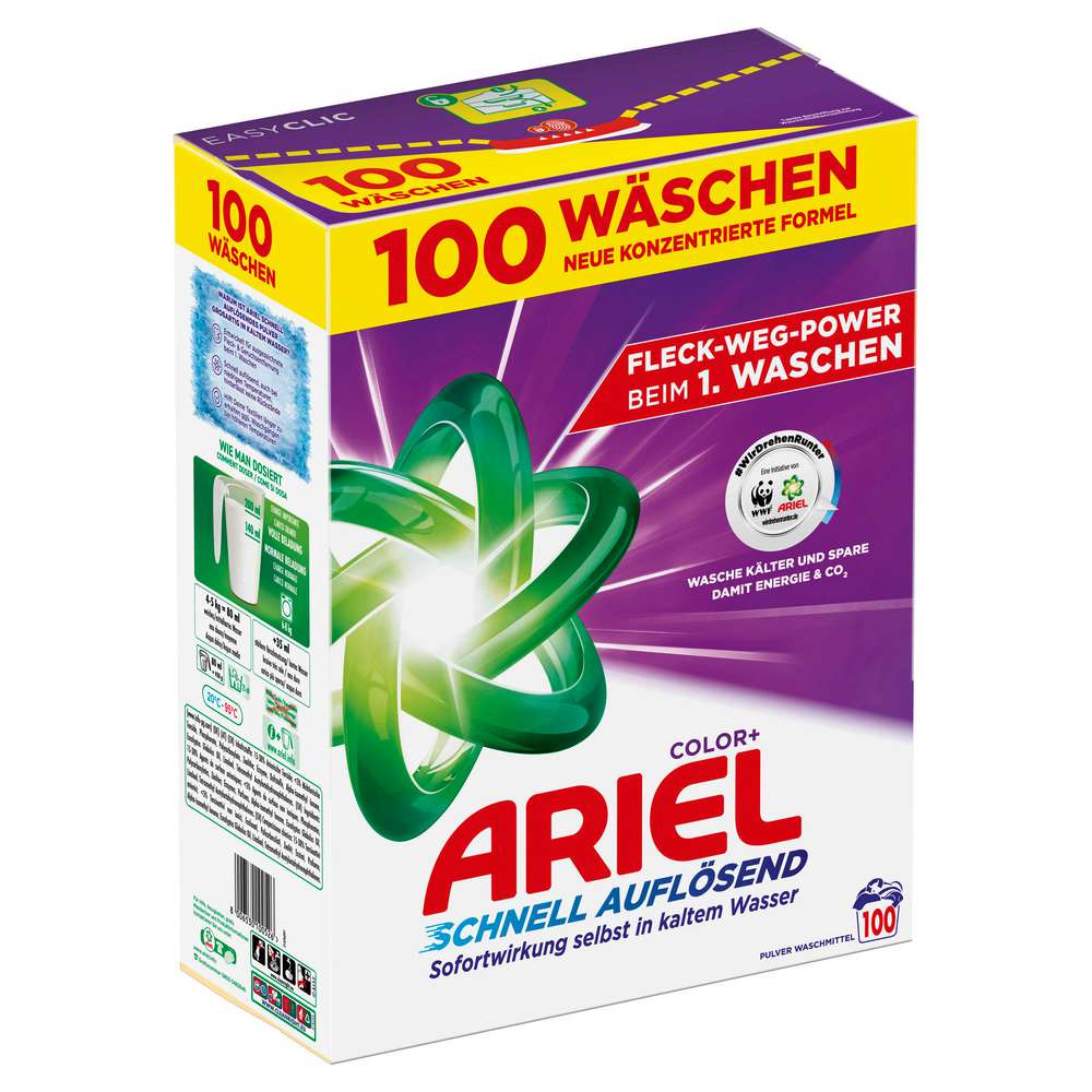 Produktabbildung Ariel Color-Waschmittel, Pulver