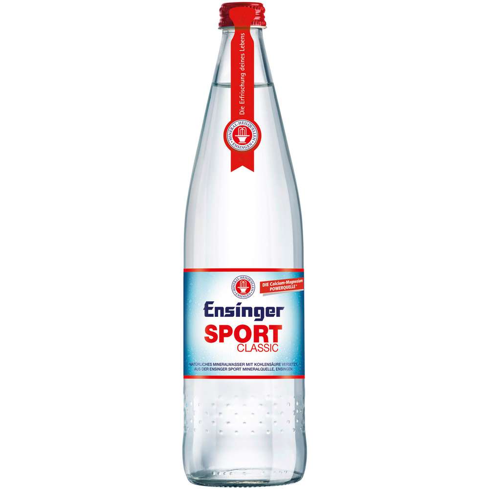 Produktabbildung Ensinger Mineralwasser Sport Classic
