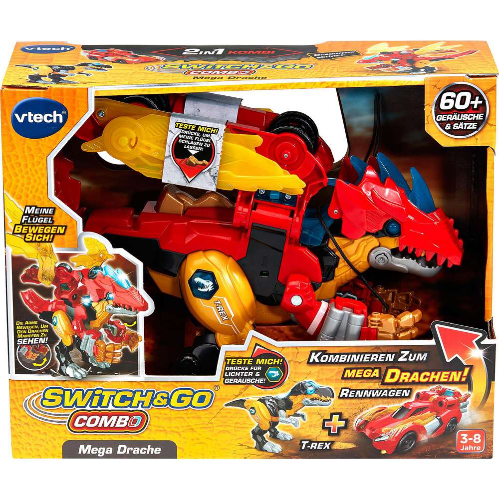 Produktabbildung V-Tech Switch & Go - Combo Mega Drache