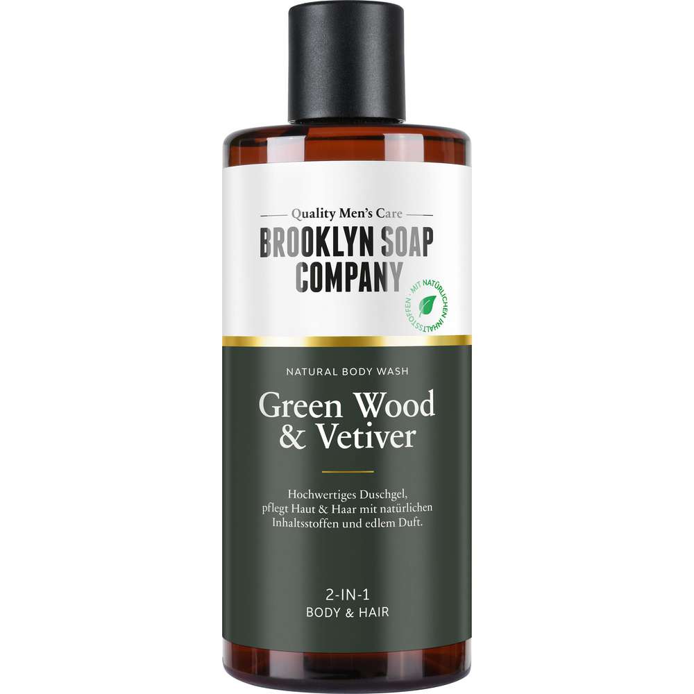 Produktabbildung Brooklyn Duschgel, Green Wood & Vetiver