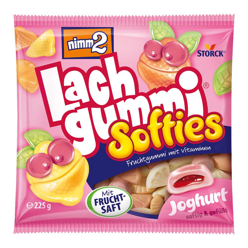 Produktabbildung Nimm2 Lachgummi Softies Joghurt