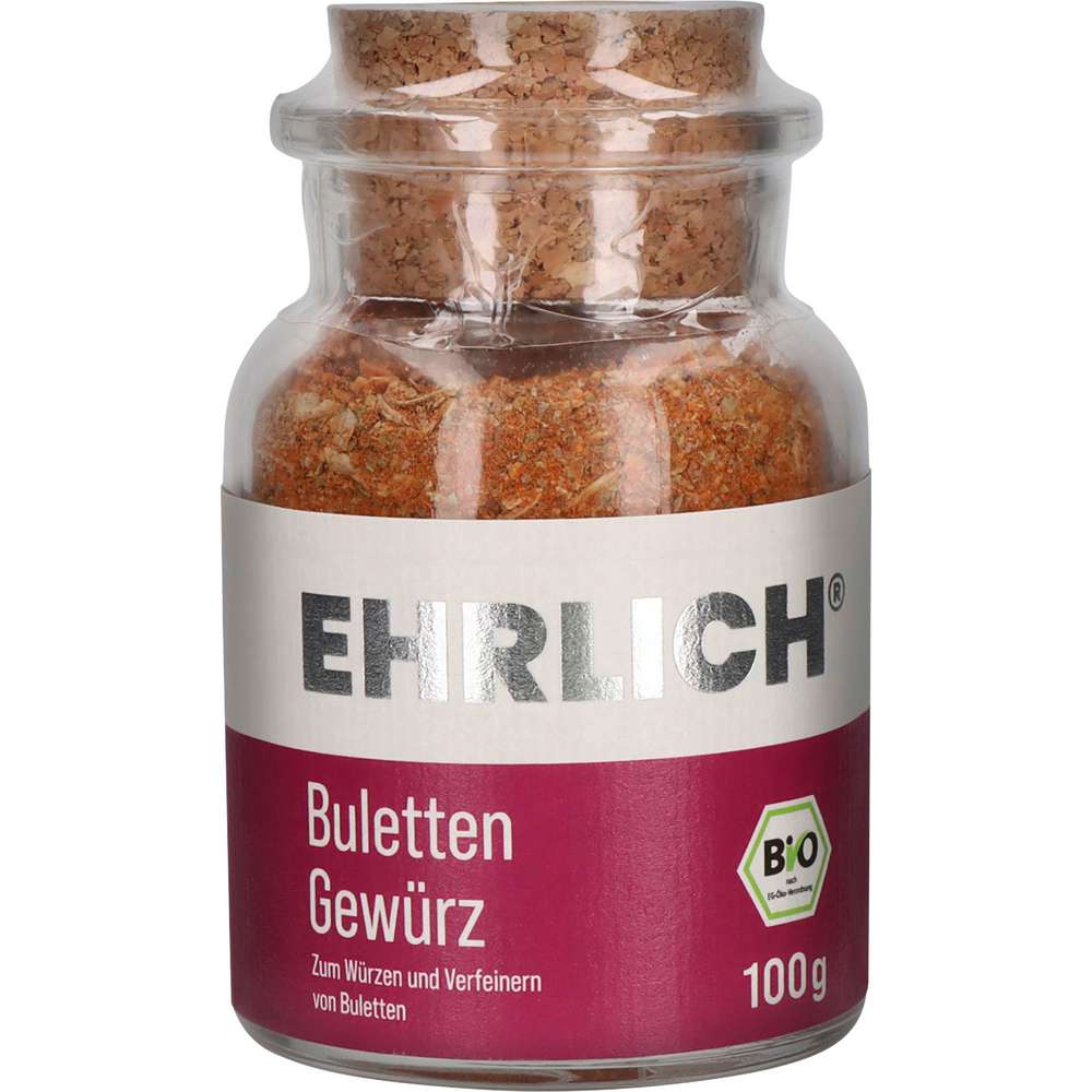 Produktabbildung Ehrlich Bio Bulettengewürz