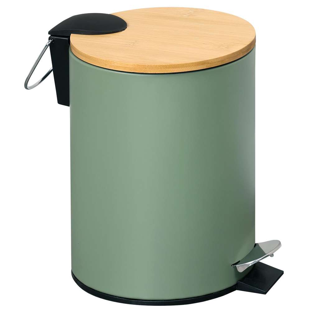 Produktabbildung Ligno Kosmetikeimer Bambus, grün