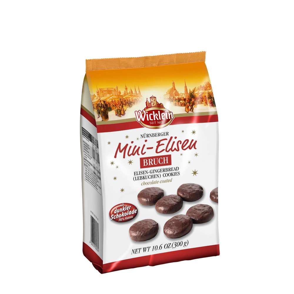Produktabbildung Wicklein Mini-Elisen Lebkuchen, zartbitter