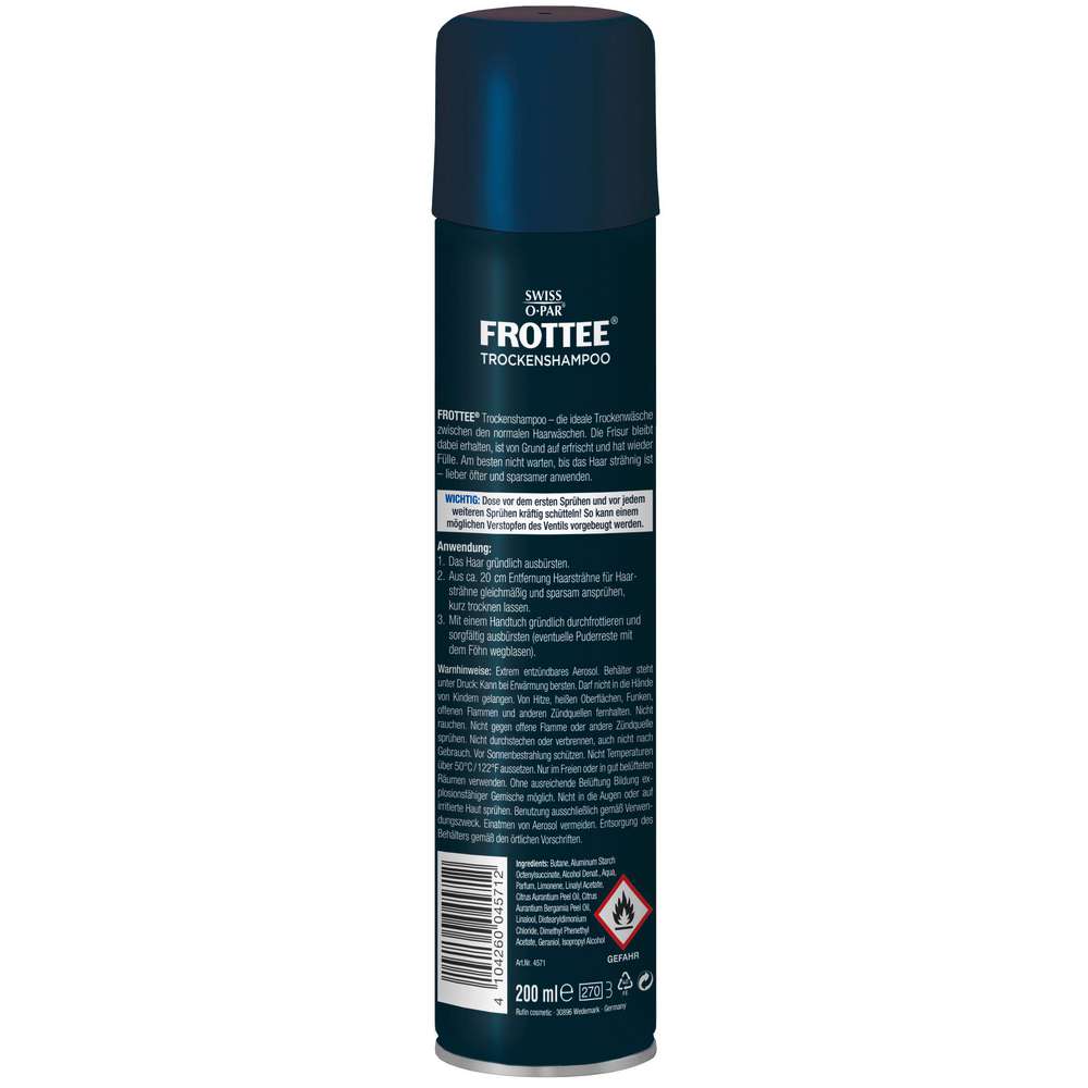 Produktabbildung Swiss-o-Par Trockenshampoo frottee, Fresh