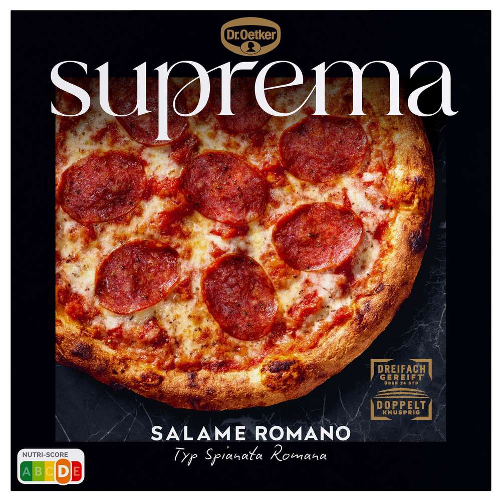 Produktabbildung Dr. Oetker Pizza Suprema Salame Romano
