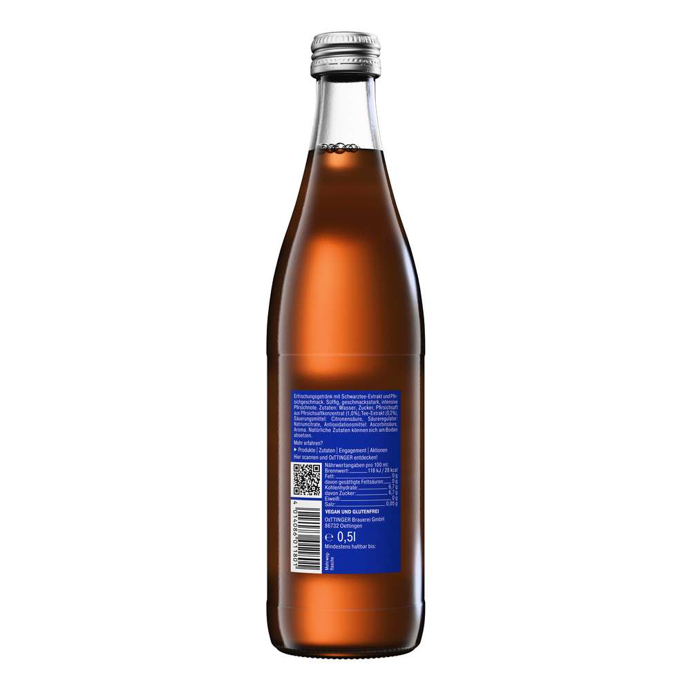 Produktabbildung Oettinger Eistee OeTea, Pfirsich