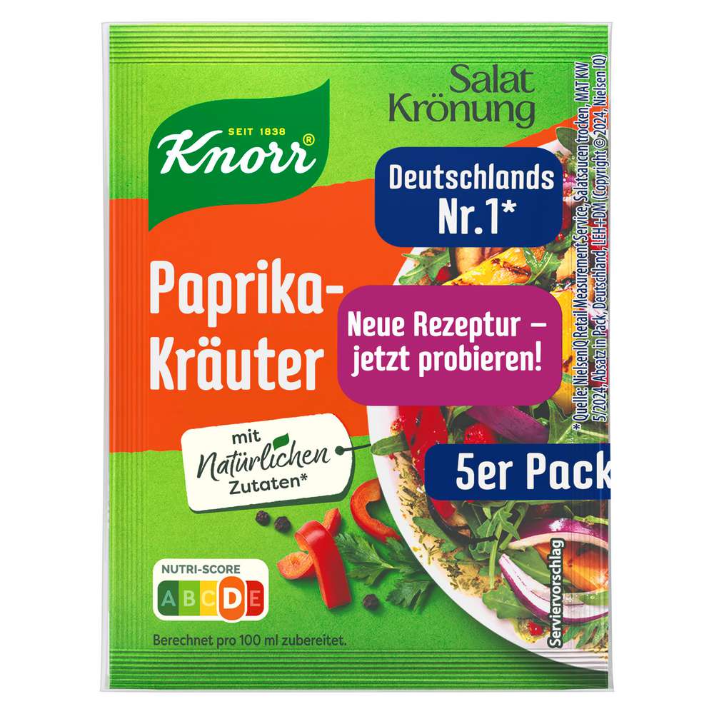 Produktabbildung Knorr Salat Krönung, Paprika-Kräuter