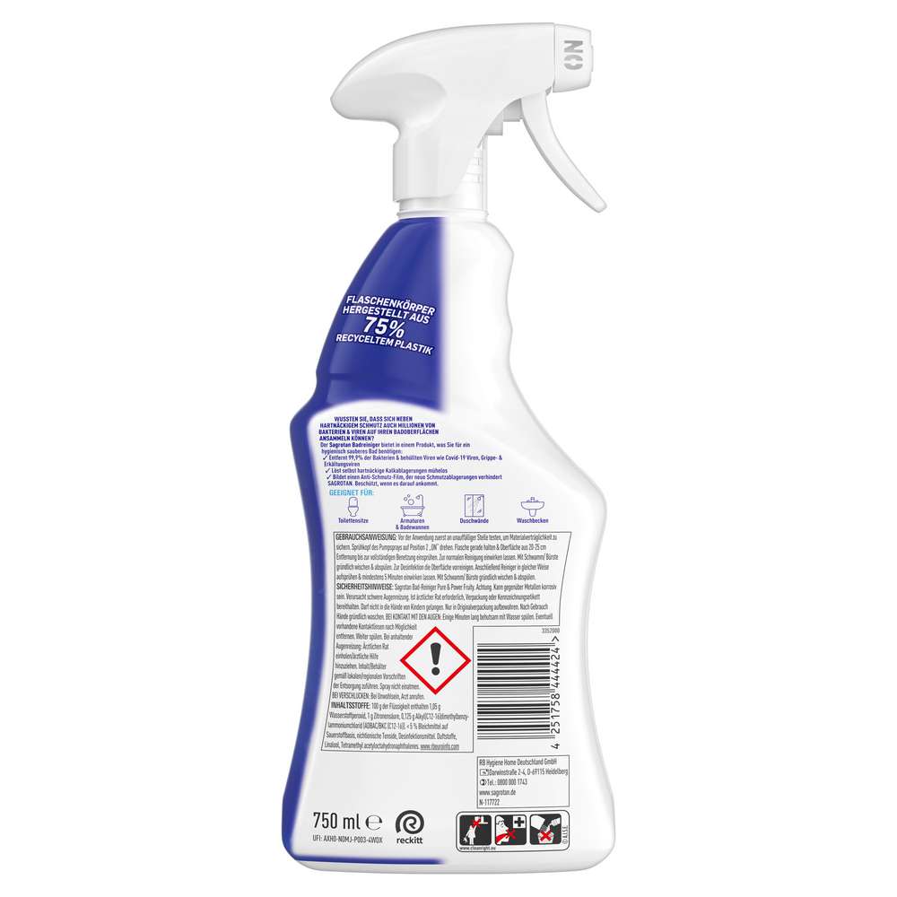 Produktabbildung Sagrotan Badreiniger, Ozean