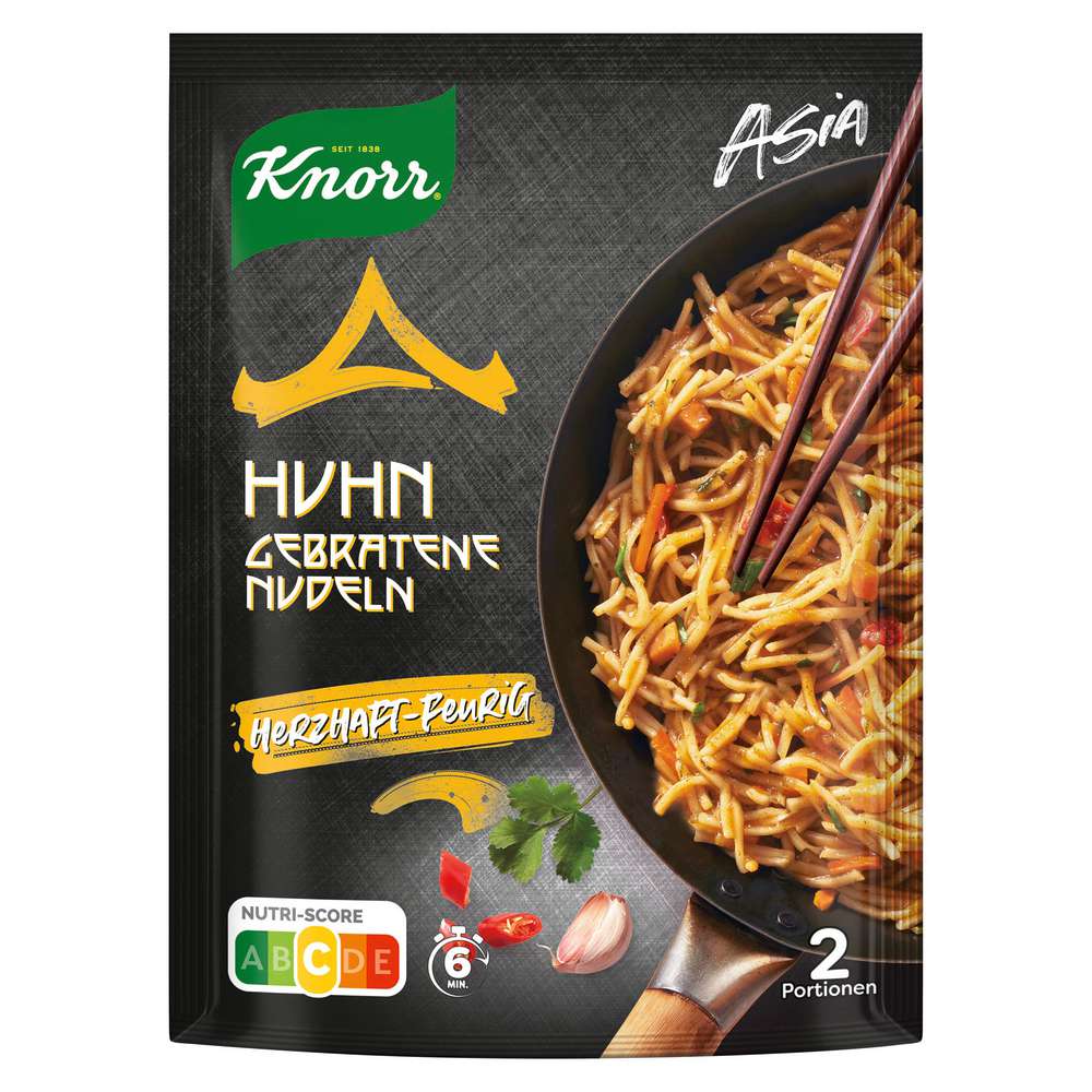 Produktabbildung Knorr Gebratene Nudeln mit Huhn