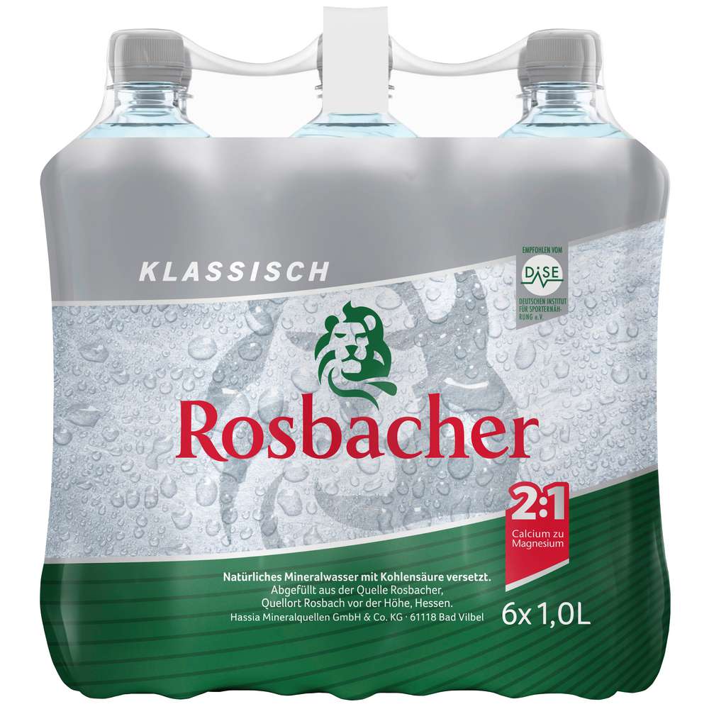 Produktabbildung Rosbacher Mineralwasser klassisch