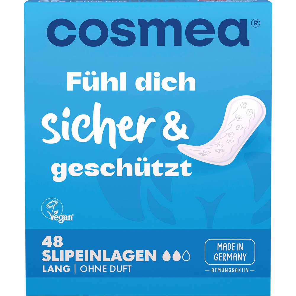 Produktabbildung Cosmea Slipeinlagen Plus lang ohne Duft