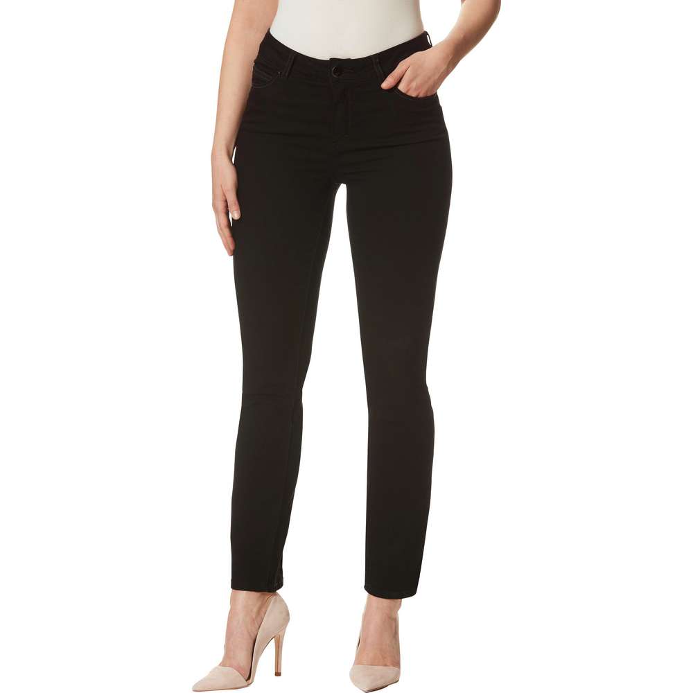 Produktabbildung  Damen-Hosen lang Milan, black Gr. 40/32