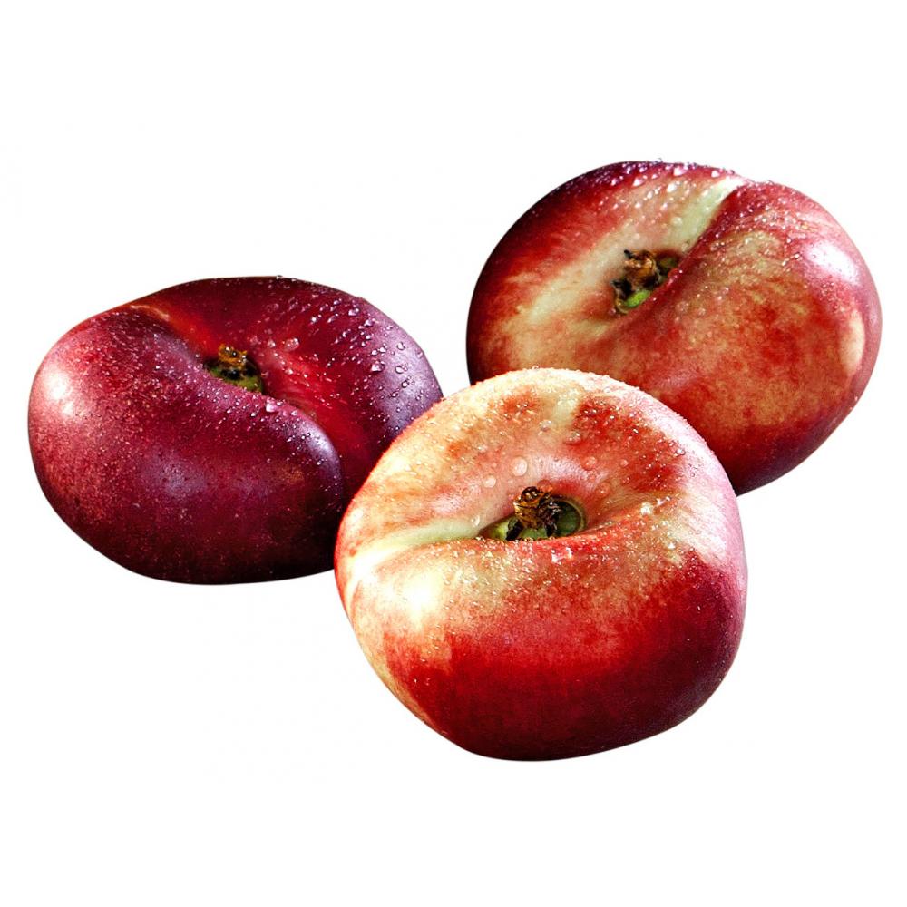 Produktabbildung keine Marke Plattnektarinen weißfleischig, 1 kg