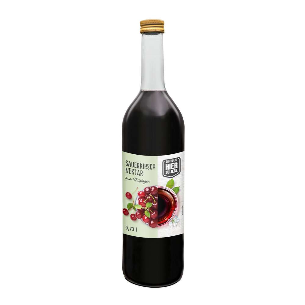 Produktabbildung GLOBUS HierZuliebe Sauerkirsche Saft