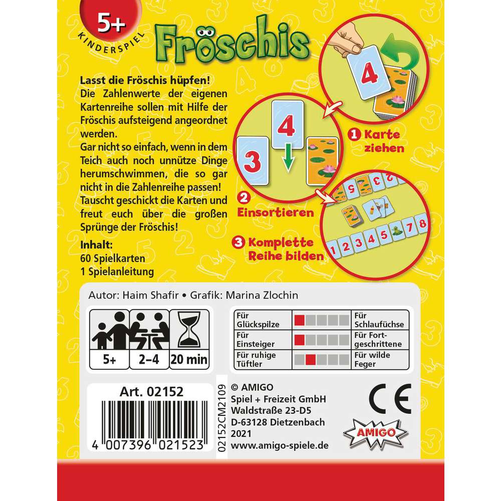 Produktabbildung Amigo Fröschies
