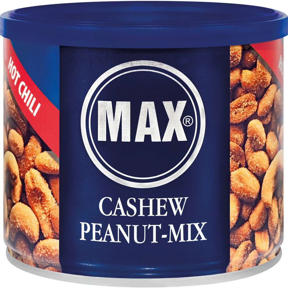 Produktabbildung MAX Cashew Peanut-Mix, Hot Chili,