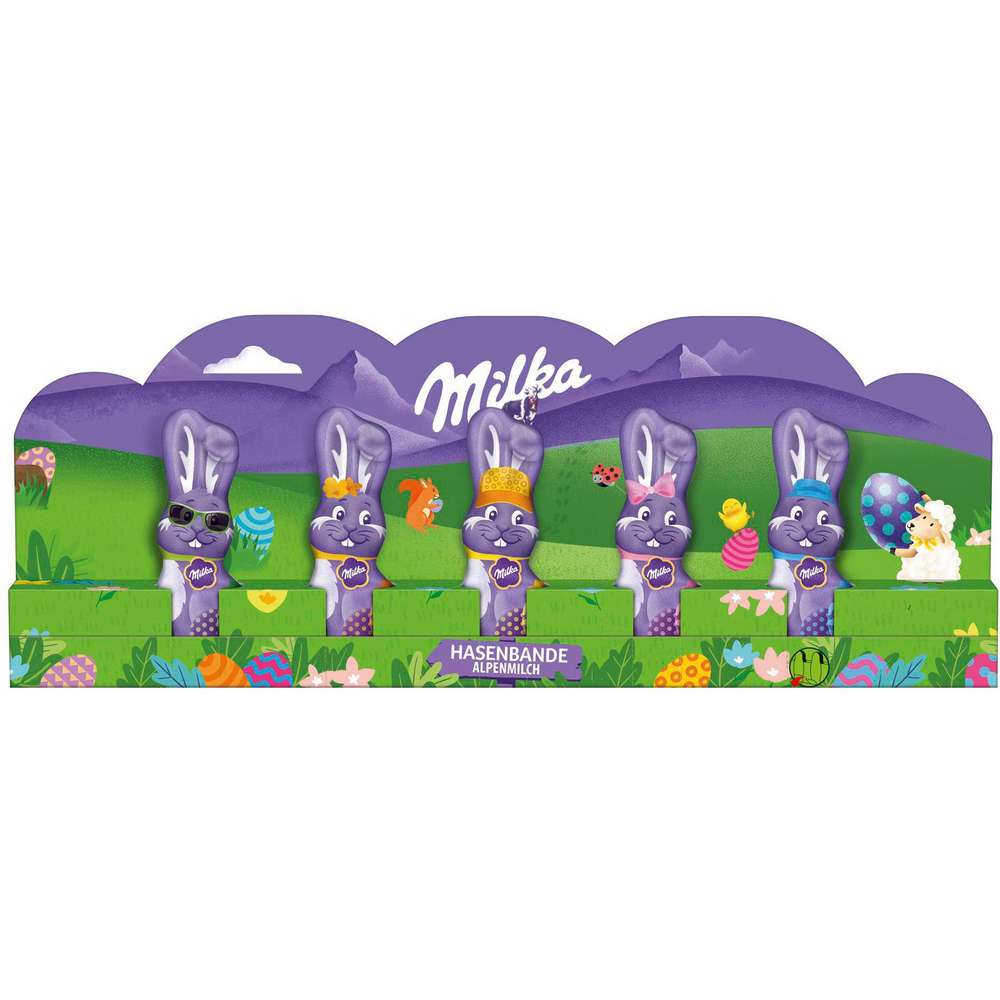 Produktabbildung Milka Schoko-Hase, Minis Vollmilch
