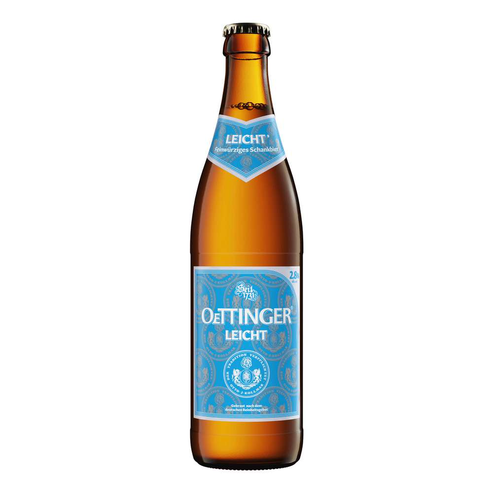 Produktabbildung Oettinger Schankbier, leicht 2,8 %