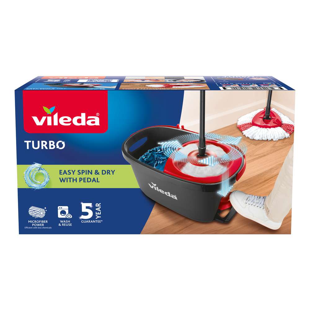 Produktabbildung Vileda Wischmop-Set Turbo, 3-teilig