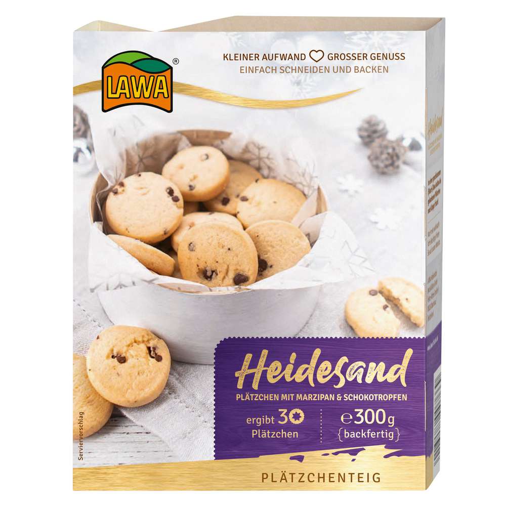 Produktabbildung Lawa Plätzchenteig, Heidesand