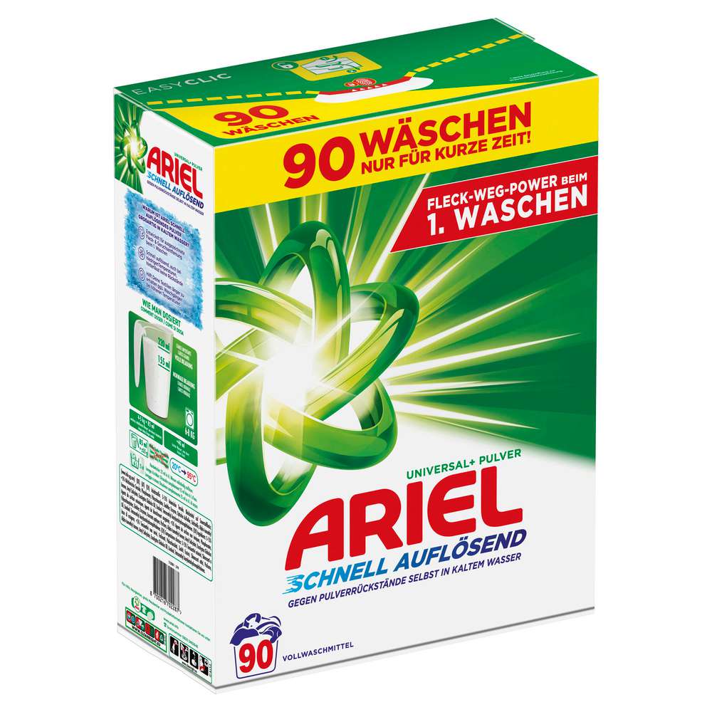 Produktabbildung Ariel Universal-Waschmittel, Pulver 