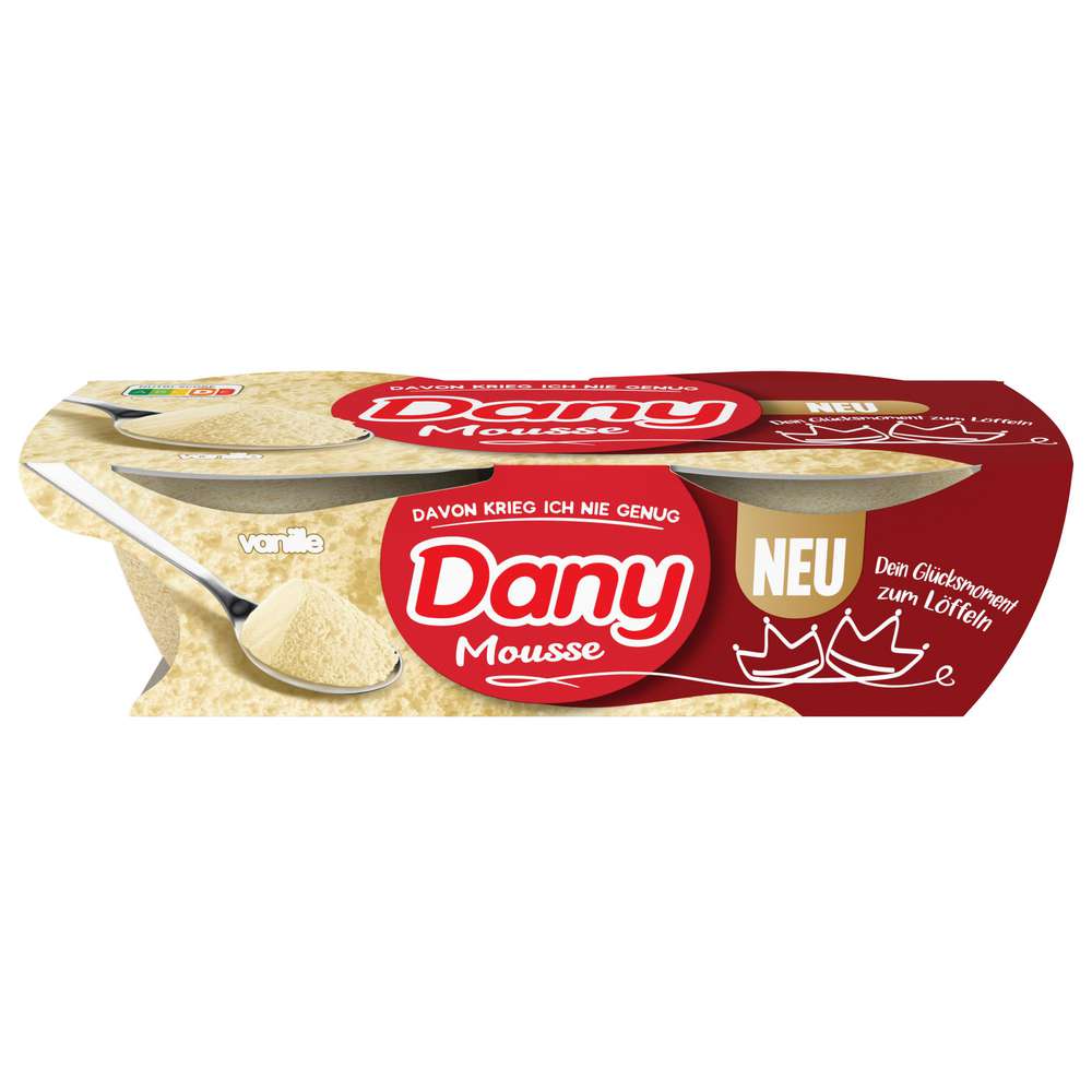 Produktabbildung Danone Dany Mousse, Vanille