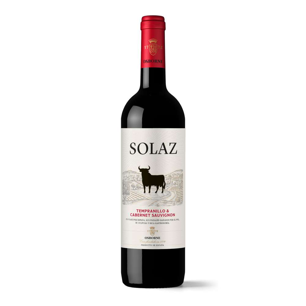 Produktabbildung Osborne Trockener Rotwein Solaz Tempranillo/Cabernet Sauvignon, Rotwein