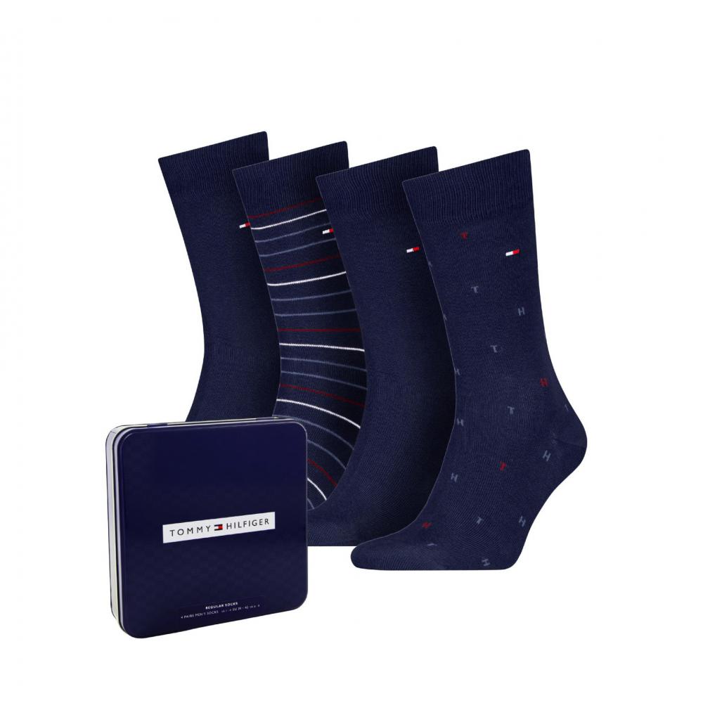 Produktabbildung keine Marke Herren-Socken in Geschenkbox, je 4er-Pack