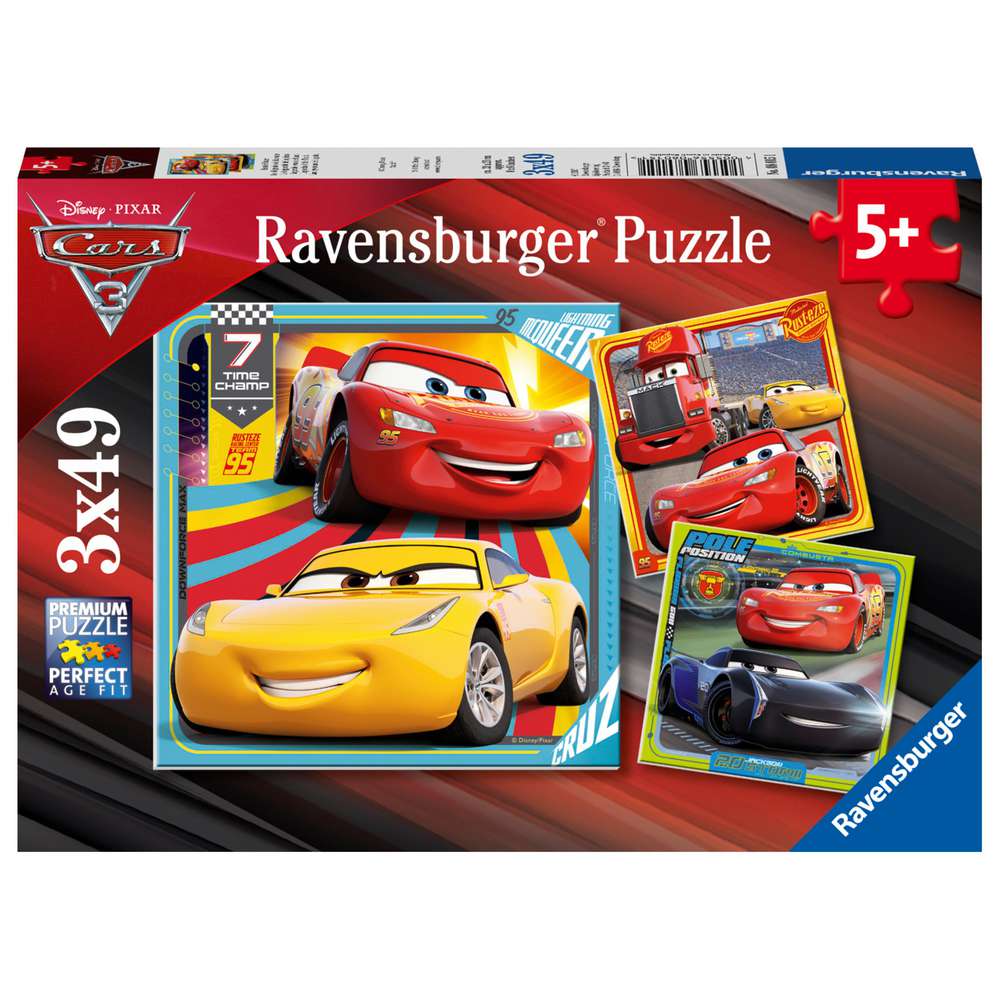 Produktabbildung Ravensburger Puzzle Disney Pixar Cars Bunte Flitzer