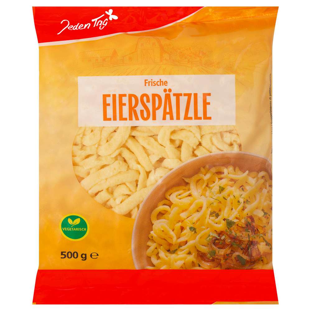 Produktabbildung Jeden Tag Frische Eierspätzle