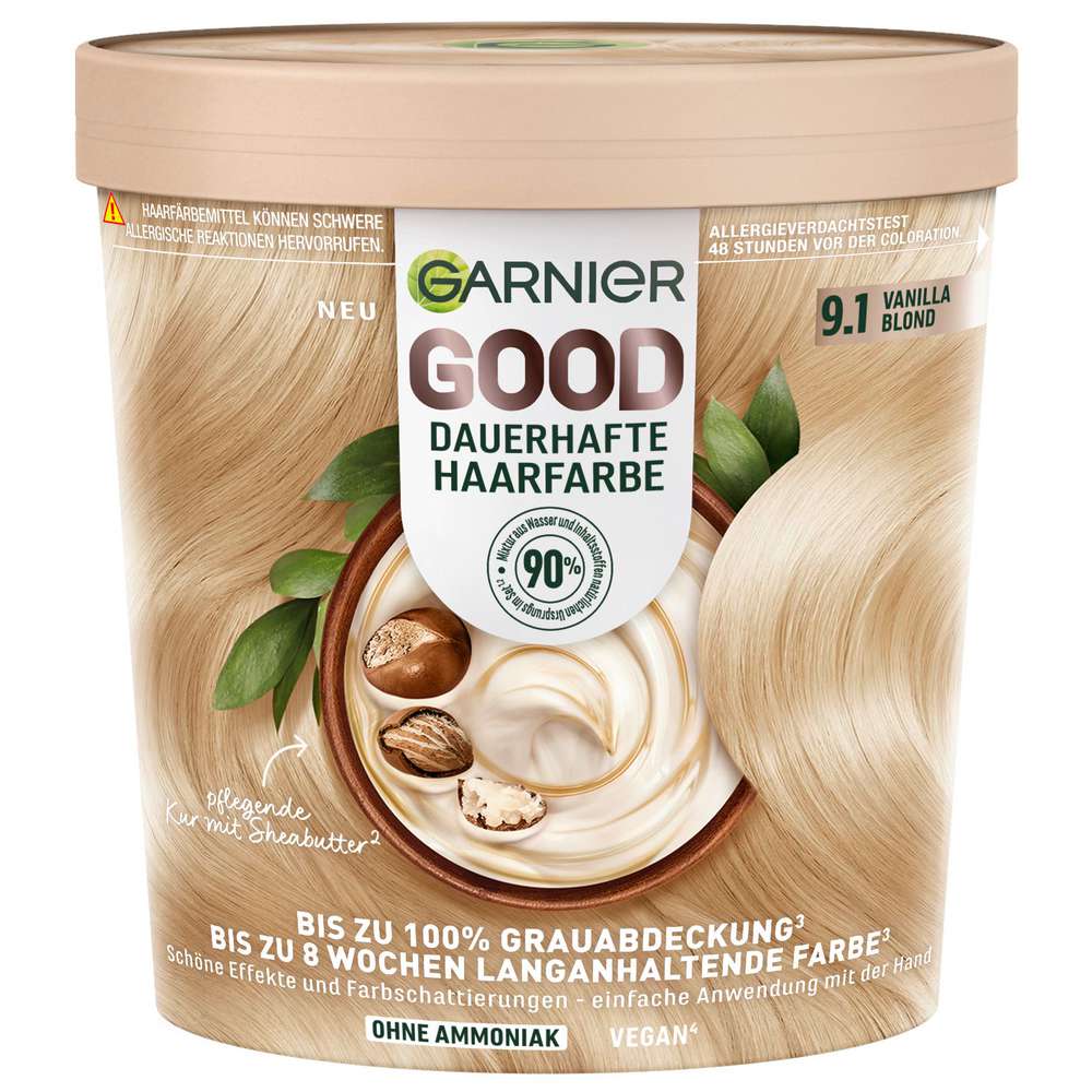 Produktabbildung Garnier Good Haarfarbe, 9.1 Vanilla Blond