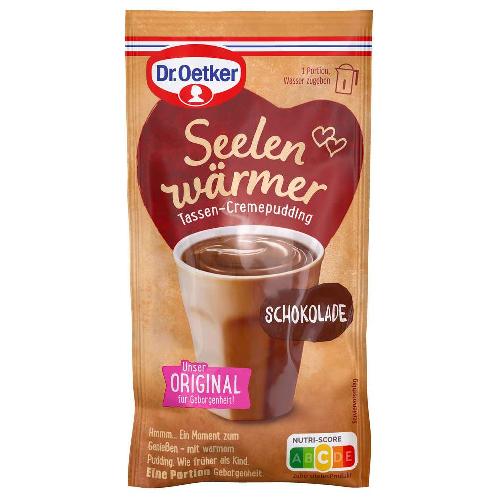 Produktabbildung Dr. Oetker Pudding Seelenwärmer, Schokolade