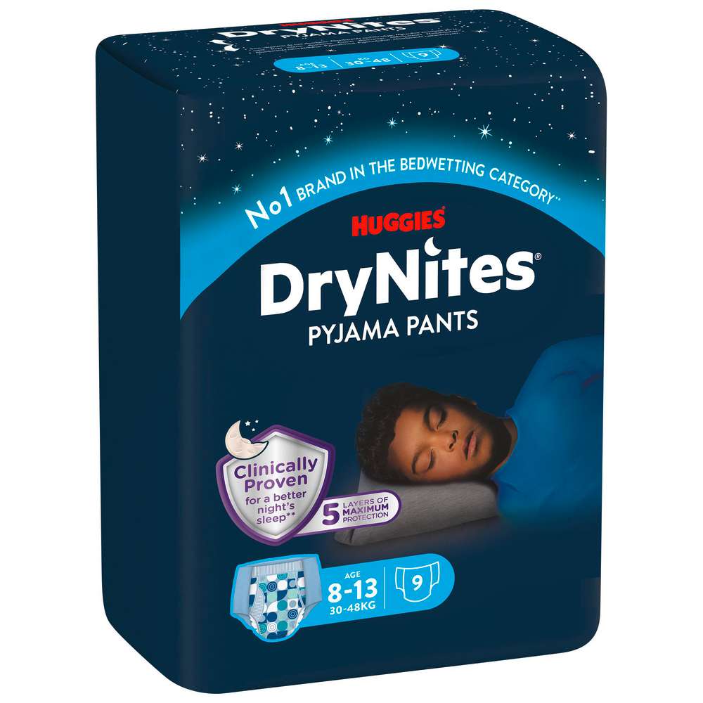 Produktabbildung Huggies Windeln DryNites Pyjama Pants, Boy 8-15 Jahre