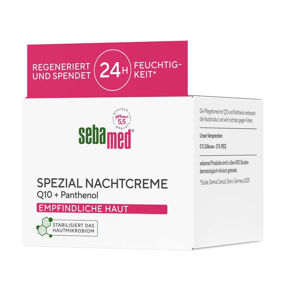 Produktabbildung Sebamed Spezial Nachtcreme für empfindliche Haut