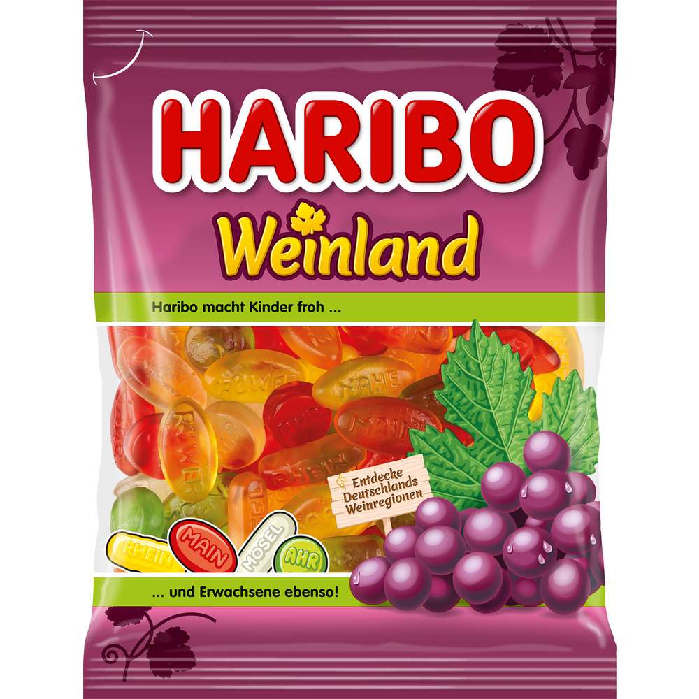 Produktabbildung Haribo Fruchtgummi Weinland