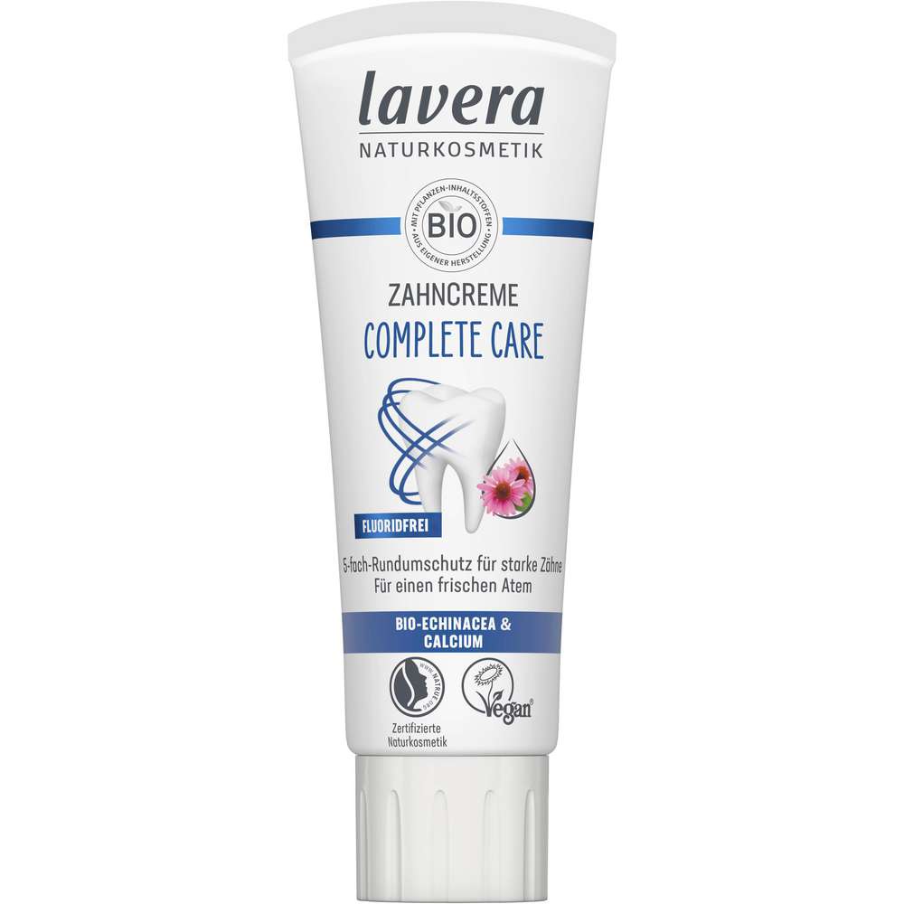 Produktabbildung lavera Zahncreme Complet Care, Fluoridfrei
