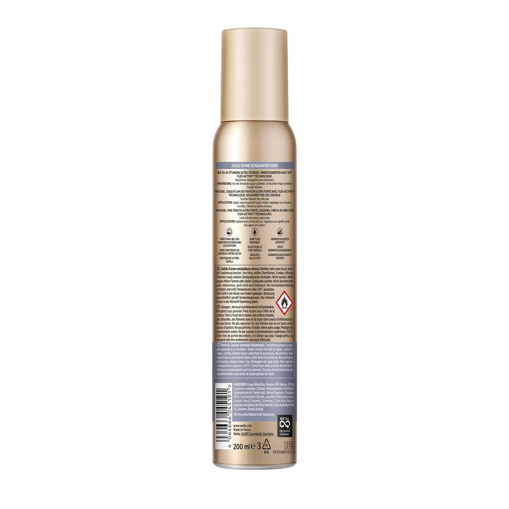 Produktabbildung Wella Wellaflex Schaumfestiger, Glanz & Halt