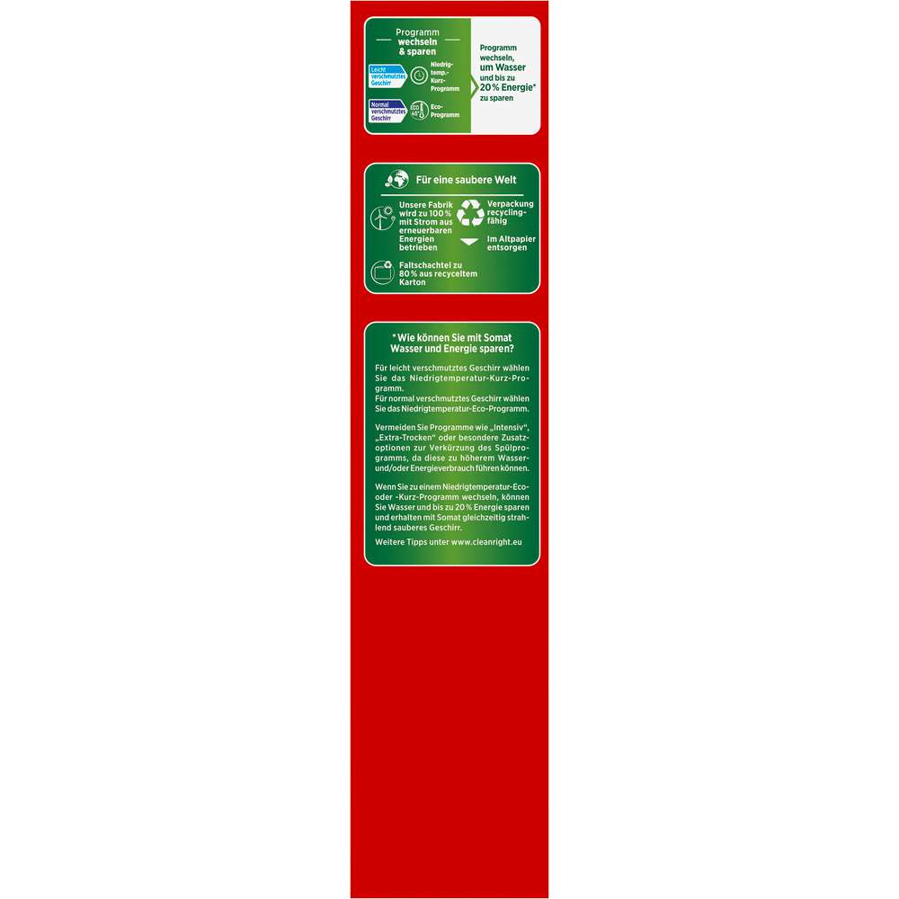 Produktabbildung Somat Spülmaschinen-Tabs, All-in-1 Extra