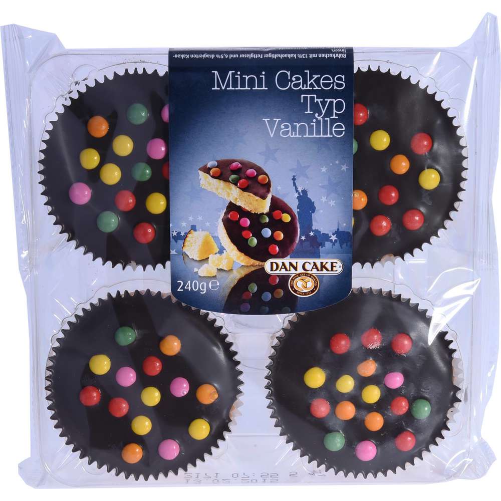 Produktabbildung Dan Cake Mini Vanillekuchen mit Schokolinsen
