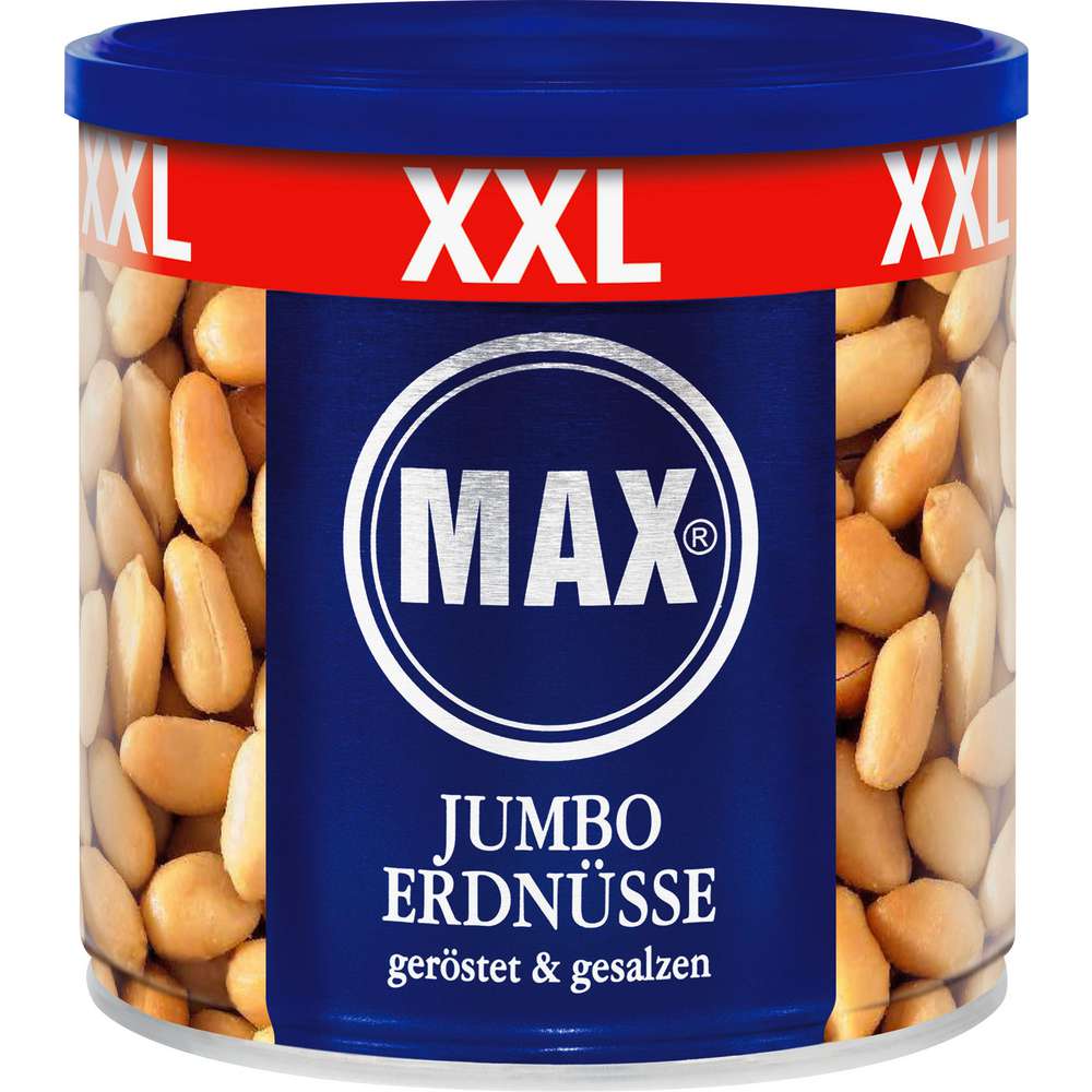 Produktabbildung MAX Jumbo Erdnüsse, geröstet & gesalzen