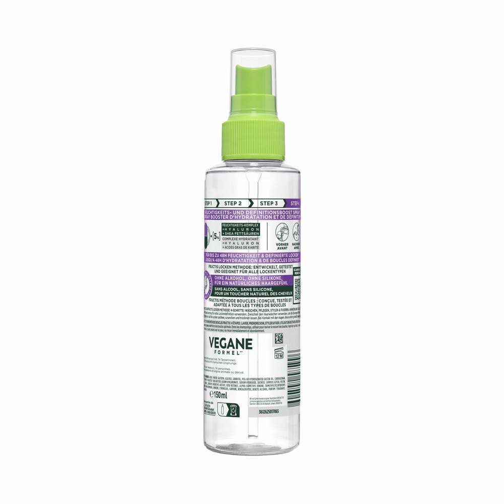 Produktabbildung Garnier Fructis Leave-In Spray, Locken Methode